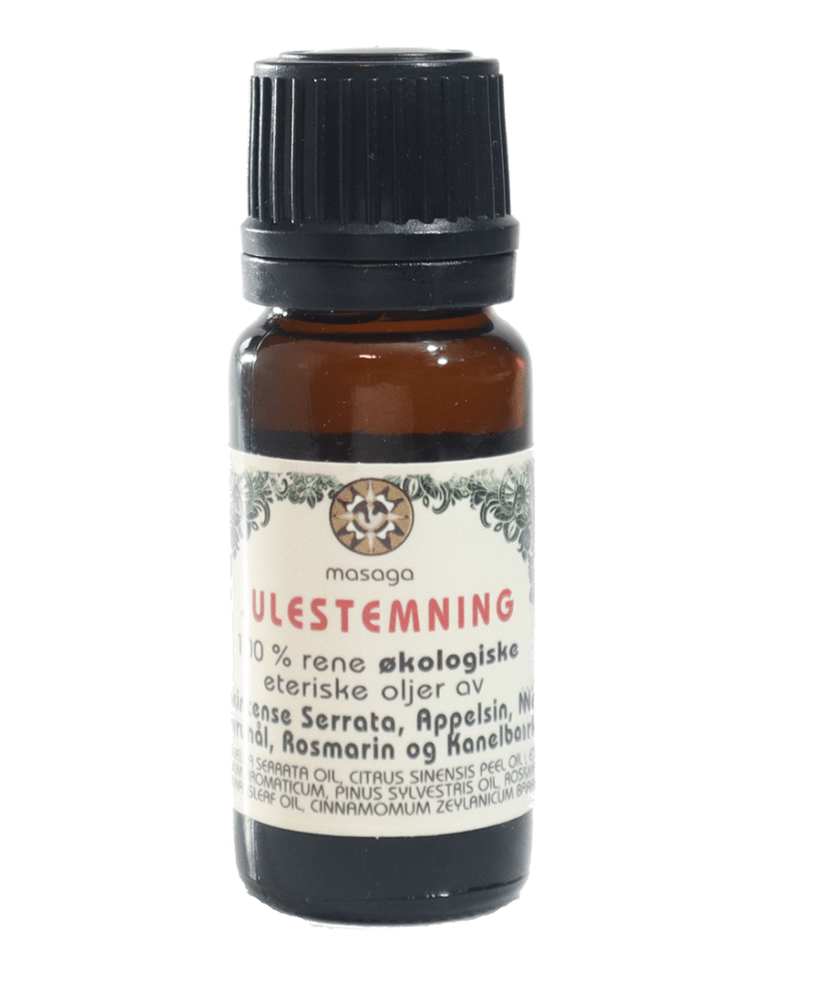 Julestemning 100% rene eterisk økologiske oljer 10ml