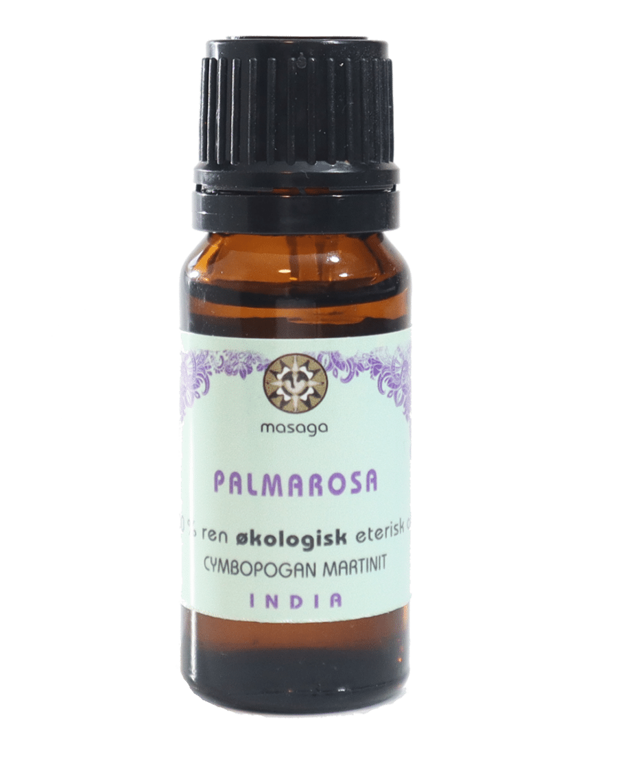 Palmarosa 100% eterisk olje, 10ml