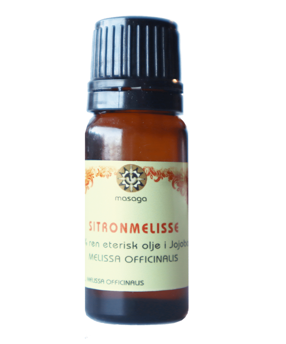 Sitronmelisse eterisk olje 3% i Jojobaolje, 10ml