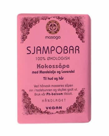 Sjampobar med mandelolje og lavendel